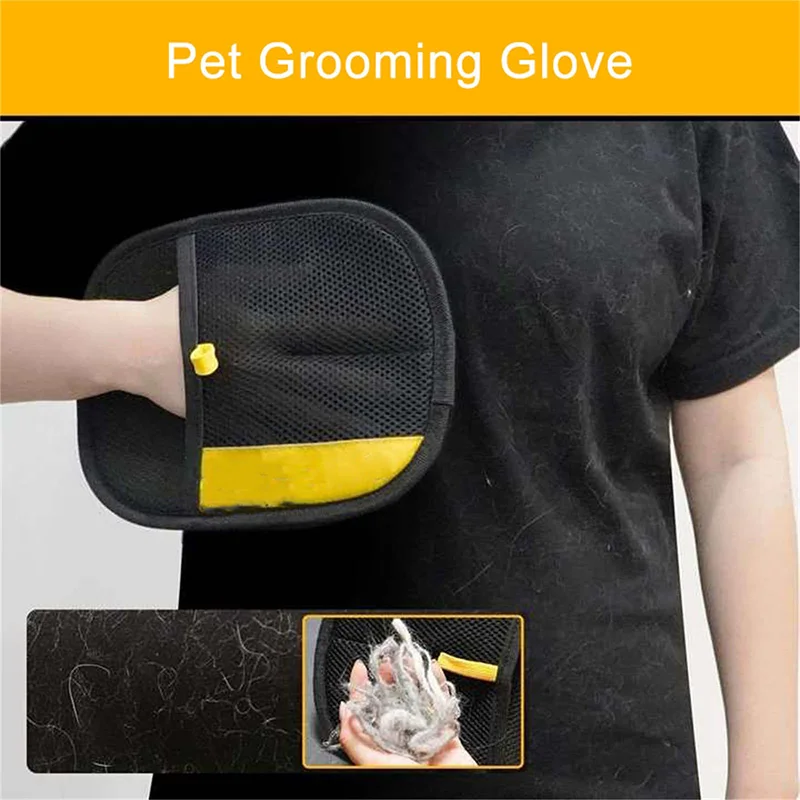 Pet Hair Cleaning Collection Gloves Double-sided Multi-functional Beauty Glove - Reduce Pet Ownership Pressure - Image 5