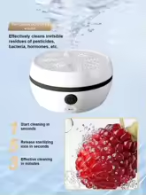 Fruit and Vegetable Cleaning Machine Automatic Vegetable Washing Disinfection Machine Sterilization and Pesticide Residue Remova - Image 6