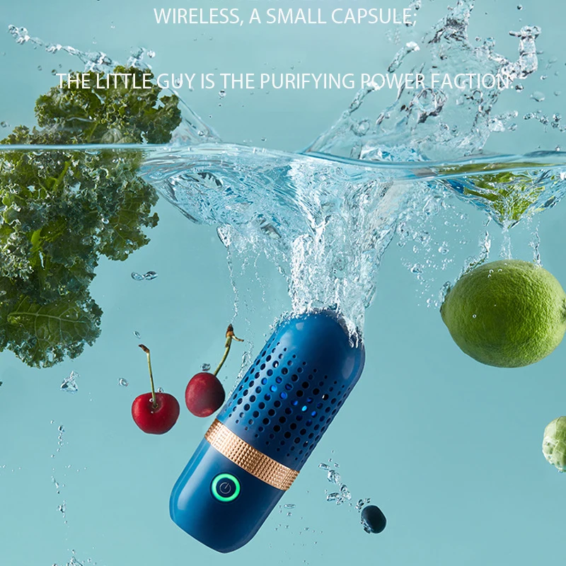 Portable Washing Capsules Vegetable Washers Fruit Machine Disinfection Food Purifier Disinfect Vegetables Disinfector Cleaner - Image 6
