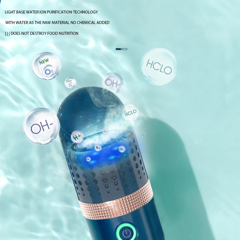 Portable Washing Capsules Vegetable Washers Fruit Machine Disinfection Food Purifier Disinfect Vegetables Disinfector Cleaner - Image 5