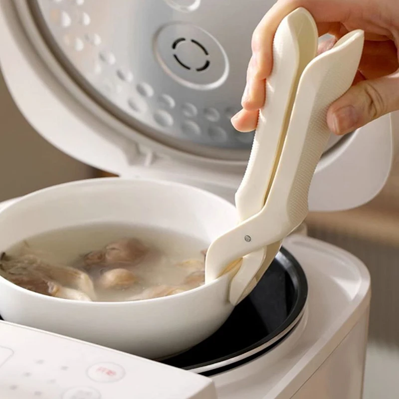 Staple Kitchen Anti-Scalding Lifter Gadget 2024; Silicone, Heat Resistant Plate, Bowl, and Pot Holder Clip. - Image 5