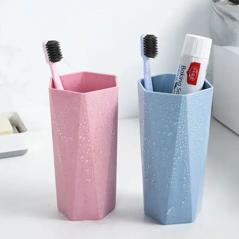 300ml Plastic Cup Toothbrush Holder Washing Drinking Home Bathroom Tooth Mug Drinkware Tools - Image 5