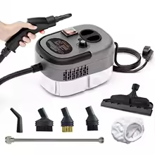 1.2L Steam Cleaner High Temperature Sterilization Air Conditioning Kitchen Hood Home /Car Steaming Cleaner 220V/110V EU/US Plug